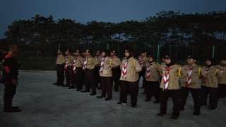 PELANTIKAN ANGGOTA SAKA BHAYANGKARA R. OTTO ISKANDAR DINATA ANGKATAN XII 
