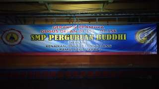 Perkemahan Sabtu Minggu (PERSAMI) SMP Perguruan Buddhi Kota Tangerang