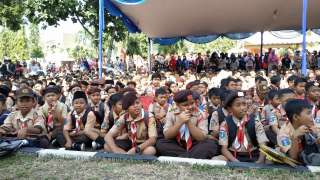 KEGIATAN PRAMUKA CINTA MASJID DALAM RANGKA FESTIVAL AL A'ZHOM VII